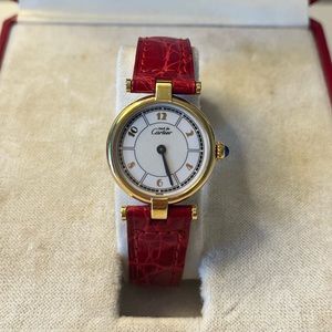 Cartier Vendome Arabic Script Vintage Wristwatch
